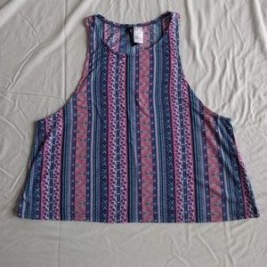 ✨3/$15✨ Tribal Print Crop Top